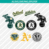 Oakland Athletics Logo SVG | PNG Vector Cricut & Silhouette
