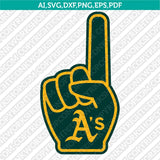Oakland Athletics SVG Bundle – MLB Baseball Logo Vector Cricut