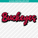 Ohio State Buckeyes Logo SVG Bundle | NCAA College Vector Cricut