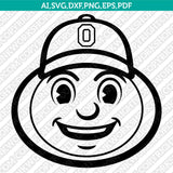 Ohio State Buckeyes Logo SVG Bundle | NCAA College Vector Cricut