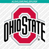 Ohio State Buckeyes Logo SVG Bundle | NCAA College Vector Cricut