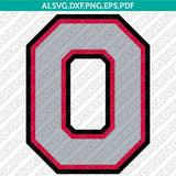Ohio State Buckeyes Logo SVG Bundle | NCAA College Vector Cricut