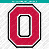 Ohio State Buckeyes Logo SVG Bundle | NCAA College Vector Cricut