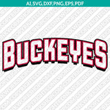 Ohio State Buckeyes Logo SVG Bundle | NCAA College Vector Cricut