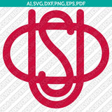 Ohio State Buckeyes Logo SVG Bundle | NCAA College Vector Cricut