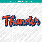 Oklahoma City Thunder Logo SVG