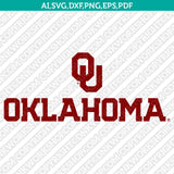 Oklahoma Sooners Logo SVG Bundle | NCAA College Vector Cricut