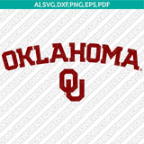Oklahoma Sooners Logo SVG Bundle | NCAA College Vector Cricut