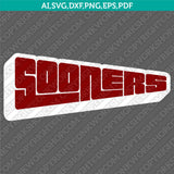 Oklahoma Sooners Logo SVG Bundle | NCAA College Vector Cricut