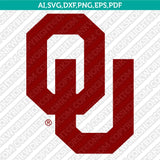 Oklahoma Sooners Logo SVG Bundle | NCAA College Vector Cricut