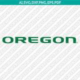 Oregon Ducks Logo SVG Bundle | NCAA College Vector Cricut