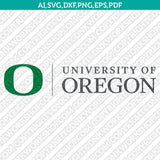 Oregon Ducks Logo SVG Bundle | NCAA College Vector Cricut