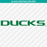 Oregon Ducks Logo SVG Bundle | NCAA College Vector Cricut