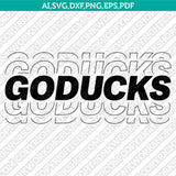 Oregon Ducks Logo SVG Bundle | NCAA College Vector Cricut