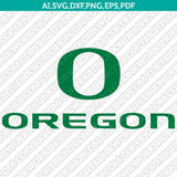 Oregon Ducks Logo SVG Bundle | NCAA College Vector Cricut