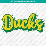 Oregon Ducks Logo SVG Bundle | NCAA College Vector Cricut