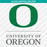 Oregon Ducks Logo SVG Bundle | NCAA College Vector Cricut