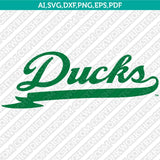 Oregon Ducks Logo SVG Bundle | NCAA College Vector Cricut