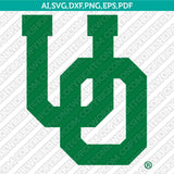 Oregon Ducks Logo SVG Bundle | NCAA College Vector Cricut
