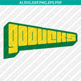 Oregon Ducks Logo SVG Bundle | NCAA College Vector Cricut