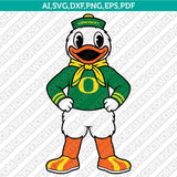 Oregon Ducks Logo SVG Bundle | NCAA College Vector Cricut