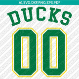 Oregon Ducks Logo SVG Bundle | NCAA College Vector Cricut