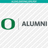 Oregon Ducks Logo SVG Bundle | NCAA College Vector Cricut