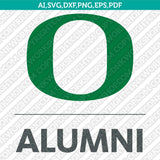 Oregon Ducks Logo SVG Bundle | NCAA College Vector Cricut
