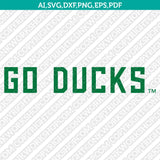 Oregon Ducks Logo SVG Bundle | NCAA College Vector Cricut