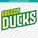 Oregon Ducks Logo SVG Bundle | NCAA College Vector Cricut