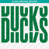Oregon Ducks Logo SVG Bundle | NCAA College Vector Cricut