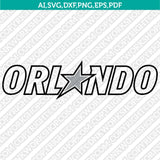 Orlando Magic Logo SVG | NBA Vector Cricut Silhouette