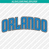 Orlando Magic Logo SVG | NBA Vector Cricut Silhouette