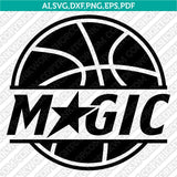 Orlando Magic Logo SVG | NBA Vector Cricut Silhouette