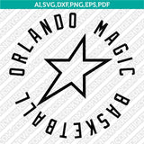 Orlando Magic Logo SVG | NBA Vector Cricut Silhouette