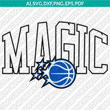 Orlando Magic Logo SVG | NBA Vector Cricut Silhouette