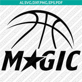 Orlando Magic Logo SVG | NBA Vector Cricut Silhouette