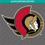 Ottawa Senators Logo SVG | NHL Vector Cricut Silhouette