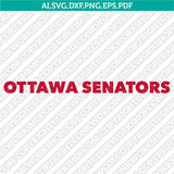 Ottawa Senators Logo SVG | NHL Vector Cricut Silhouette