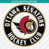 Ottawa Senators Logo SVG | NHL Vector Cricut Silhouette