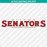 Ottawa Senators Logo SVG | NHL Vector Cricut Silhouette