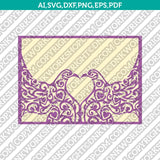 Peacock Bird Gate Fold Wedding Invitation Template Quinceanera Christening Cutting File Silhouette Cameo Cricut SVG Clipart Png Eps Dxf Laser Cut File