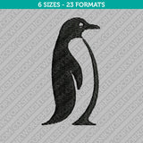 Penguin Embroidery Design - 6 Sizes - INSTANT DOWNLOAD