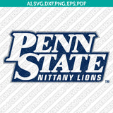 Penn State Nittany Lions Logo SVG Bundle | NCAA College Vector Cricut