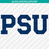Penn State Nittany Lions Logo SVG Bundle | NCAA College Vector Cricut