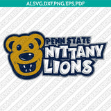 Penn State Nittany Lions Logo SVG Bundle | NCAA College Vector Cricut