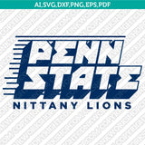 Penn State Nittany Lions Logo SVG Bundle | NCAA College Vector Cricut