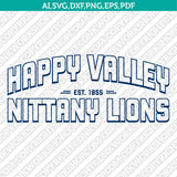 Penn State Nittany Lions Logo SVG Bundle | NCAA College Vector Cricut