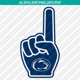 Penn State Nittany Lions Logo SVG Bundle | NCAA College Vector Cricut