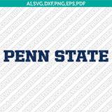 Penn State Nittany Lions Logo SVG Bundle | NCAA College Vector Cricut